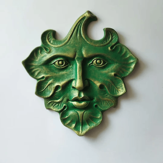 hambort™-The "Green Man" Wall Art Sculpture