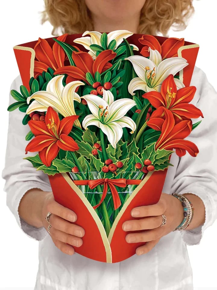 🔥 SAVE 49% OFF🔥Pop Up Flower Bouquet Greeting Card