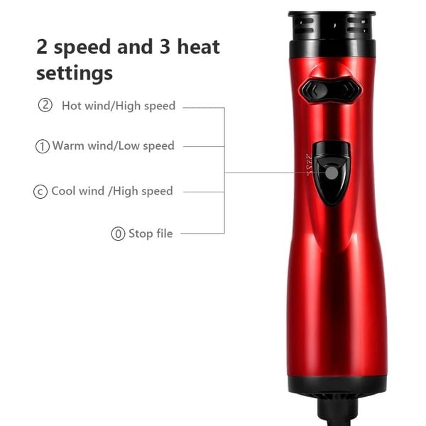 ✨Hot Sale✨3-in-1 Hot Air Styler and Rotating Hair Dryer for Dry hair, curl hair, straighten hair