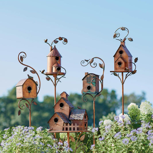 hambort™-Birdhouse Garden Stakes