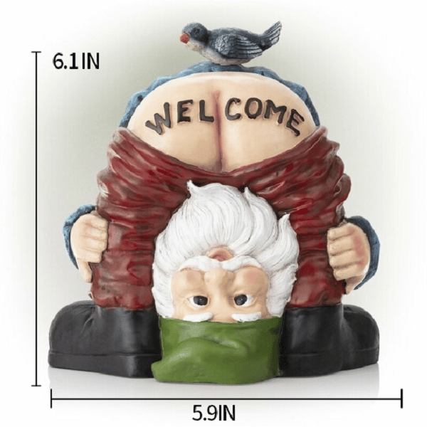 hambort™-Gnome Statue Forever&Welcome