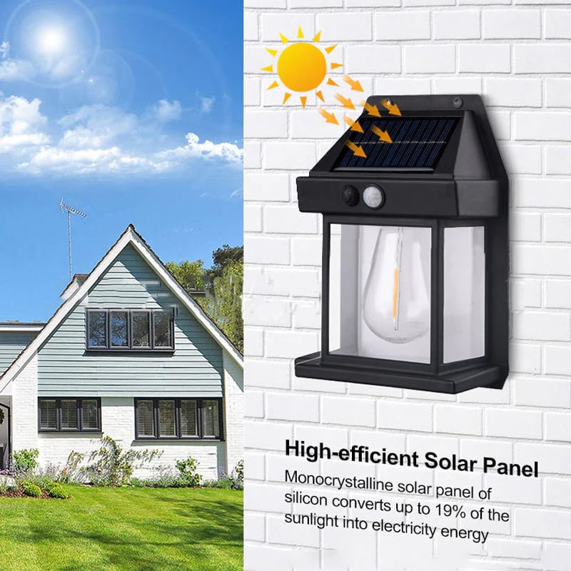 hambort™-Solar Tungsten Wall Light