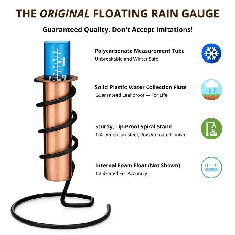 hambort™-World's Coolest Rain Gauge