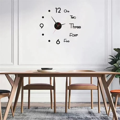 hambort™-MODERN DIY PUNCH-FREE WALL CLOCK