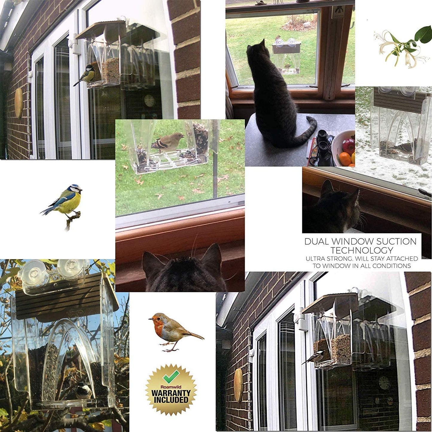 hambort™- Arch Window Bird Feeder