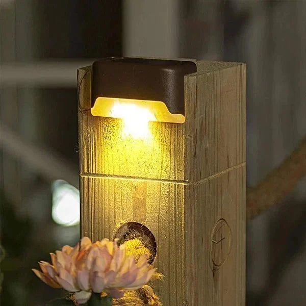 hambort™-LED Solar Lamp Path Staircase Outdoor Waterproof Wall Light