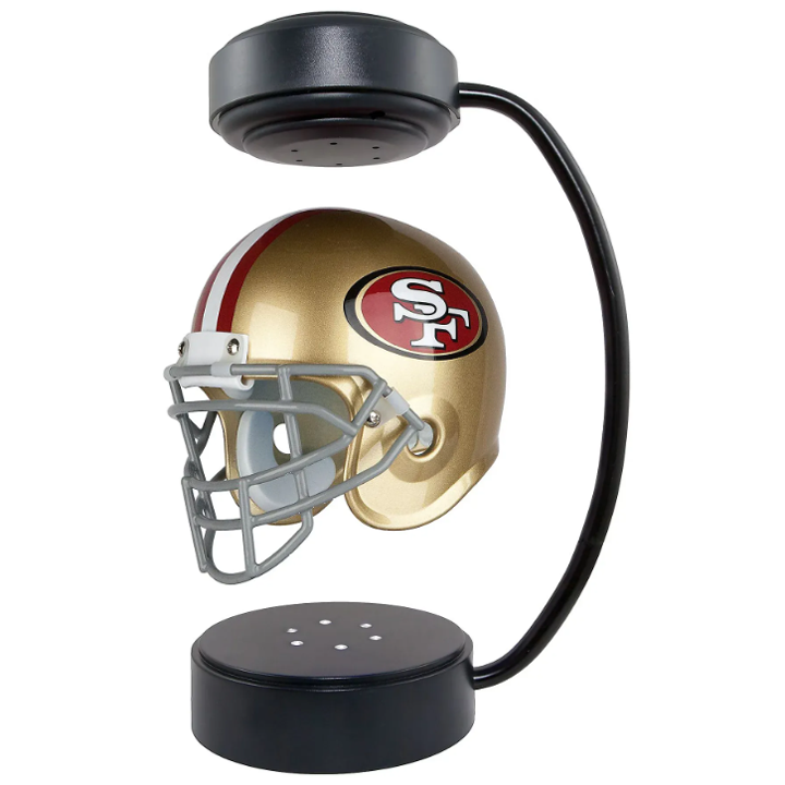 hambort™-NFL Rotating Levitating Hover Helmet With LED Lighting & Hover Football With Bluetooth Speaker