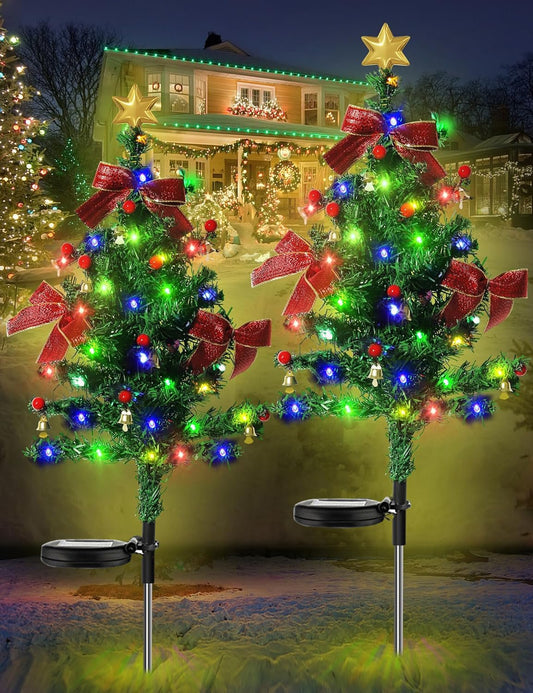 🎄Solar Christmas Trees Lights Outdoor Decoration Waterproof(BUY 3 FREE SHIPPING)