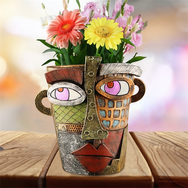 hambort™- Handmade Brutalist Abstract Beauty Face Flower Pot - Buy two and get free shipping!