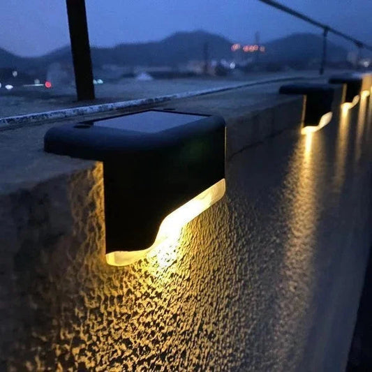 hambort™-LED Solar Lamp Path Staircase Outdoor Waterproof Wall Light