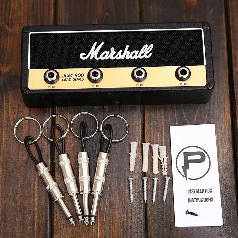 hambort™Musical Jack Rack Key Holder-Guitarist's Key Organizer