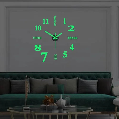 hambort™-MODERN DIY PUNCH-FREE WALL CLOCK