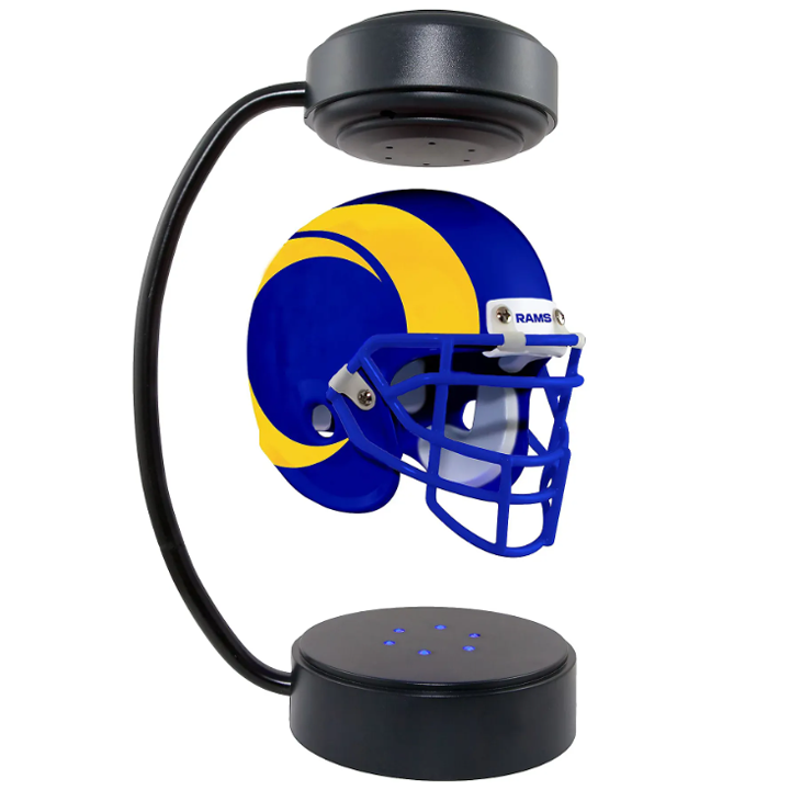 hambort™-NFL Rotating Levitating Hover Helmet With LED Lighting & Hover Football With Bluetooth Speaker