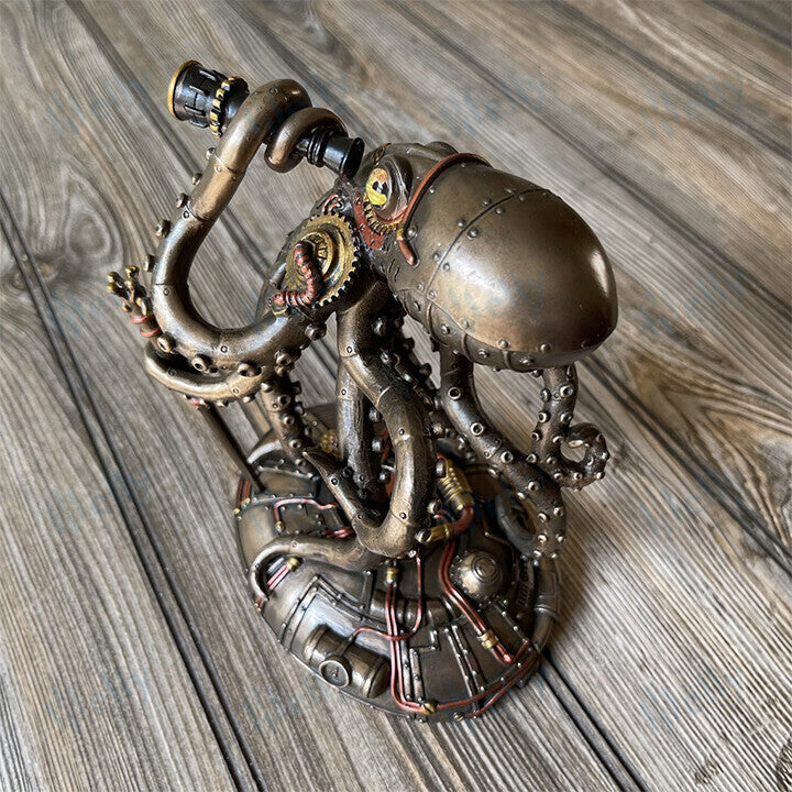 hambort™-Steampunk Seabed Hiker Octopus Statue Decor