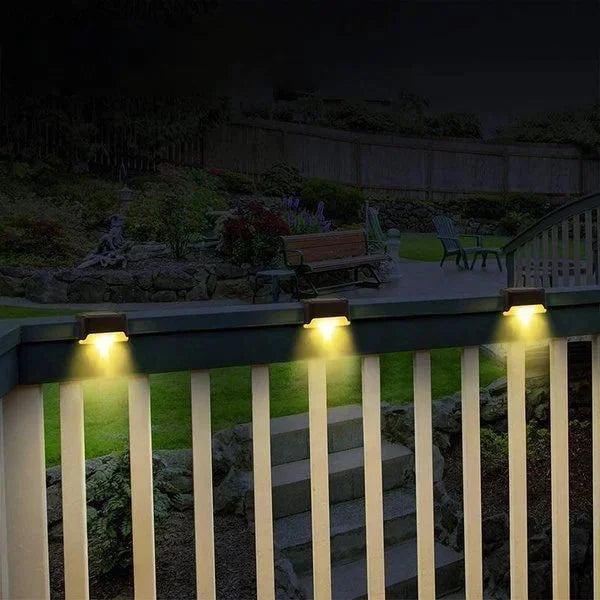 hambort™-LED Solar Lamp Path Staircase Outdoor Waterproof Wall Light