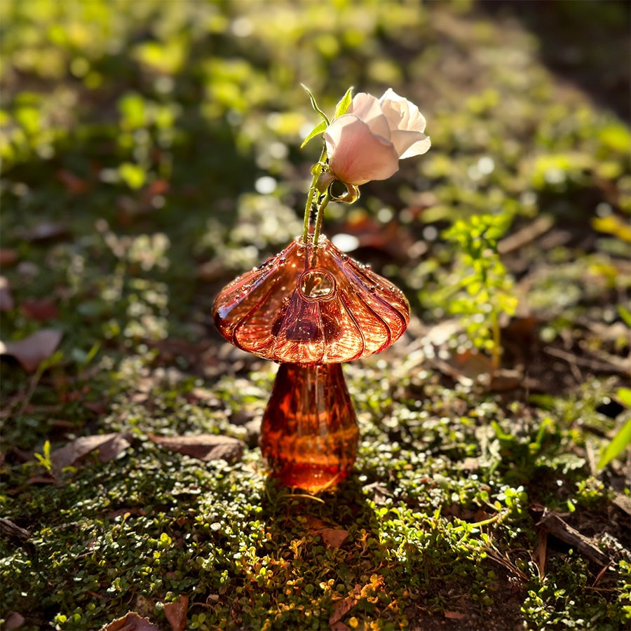 hambort™-Glass Mushroom Vases