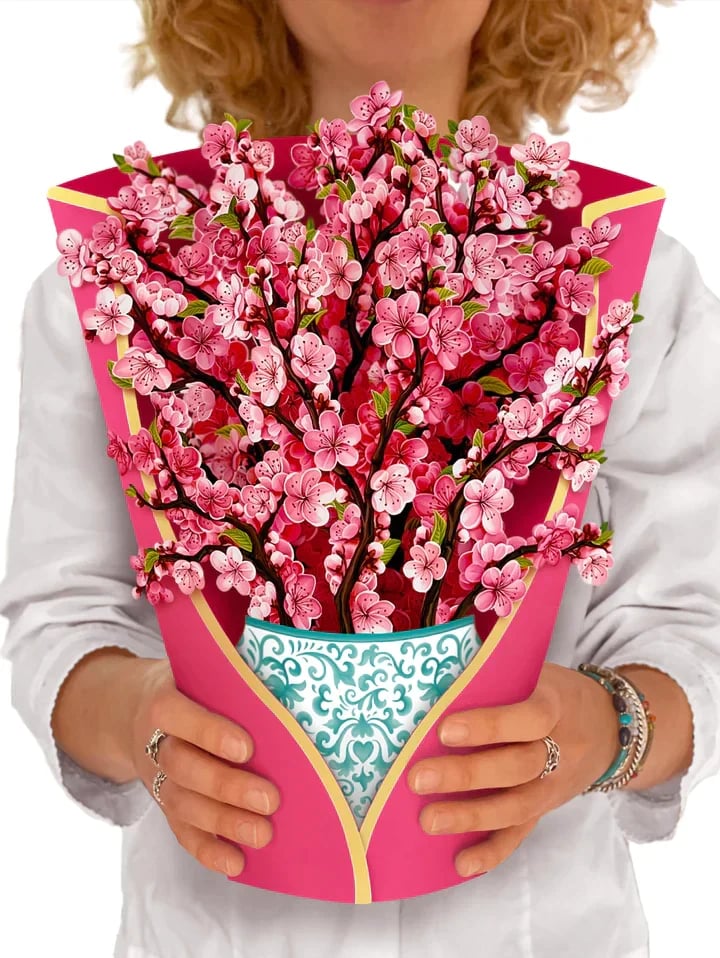 🔥 SAVE 49% OFF🔥Pop Up Flower Bouquet Greeting Card