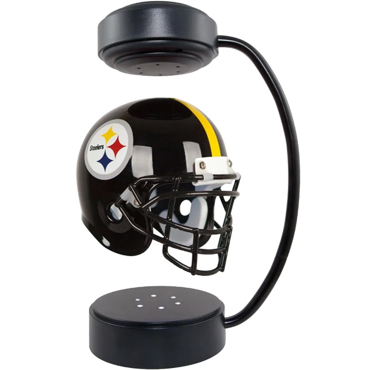 hambort™-NFL Rotating Levitating Hover Helmet With LED Lighting & Hover Football With Bluetooth Speaker