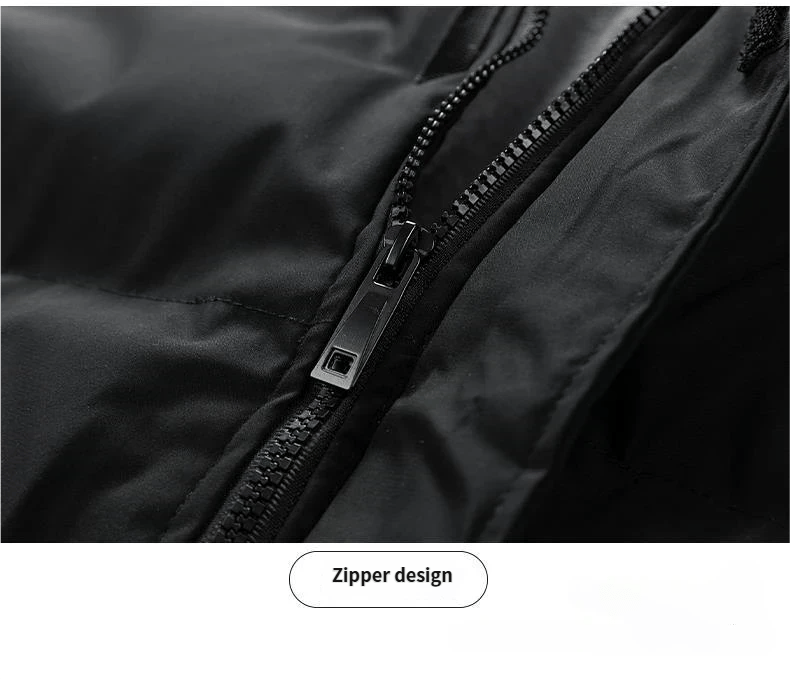 🔥 Men's Thickened Winter Jacket: Windproof Fleece-Lined Hooded Coat 🧥 | Cold-Resistant, Full-Zip + Pockets | Casual Outdoor Warm Coat (Regular Fit) ❄️