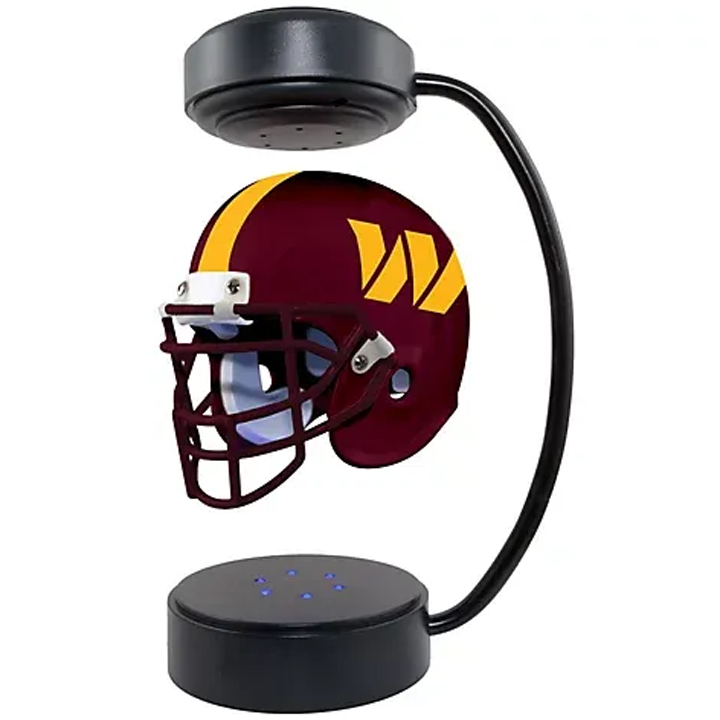 hambort™-NFL Rotating Levitating Hover Helmet With LED Lighting & Hover Football With Bluetooth Speaker