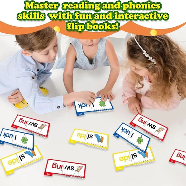 🔥🔥30 Read and Rhyme Flip Books