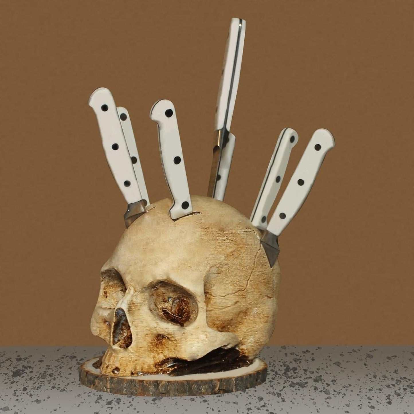 hambort™-Gothic Skull Knife Holder