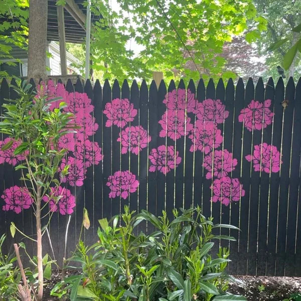 hambort™-Garden Fence Large Flower Stencils