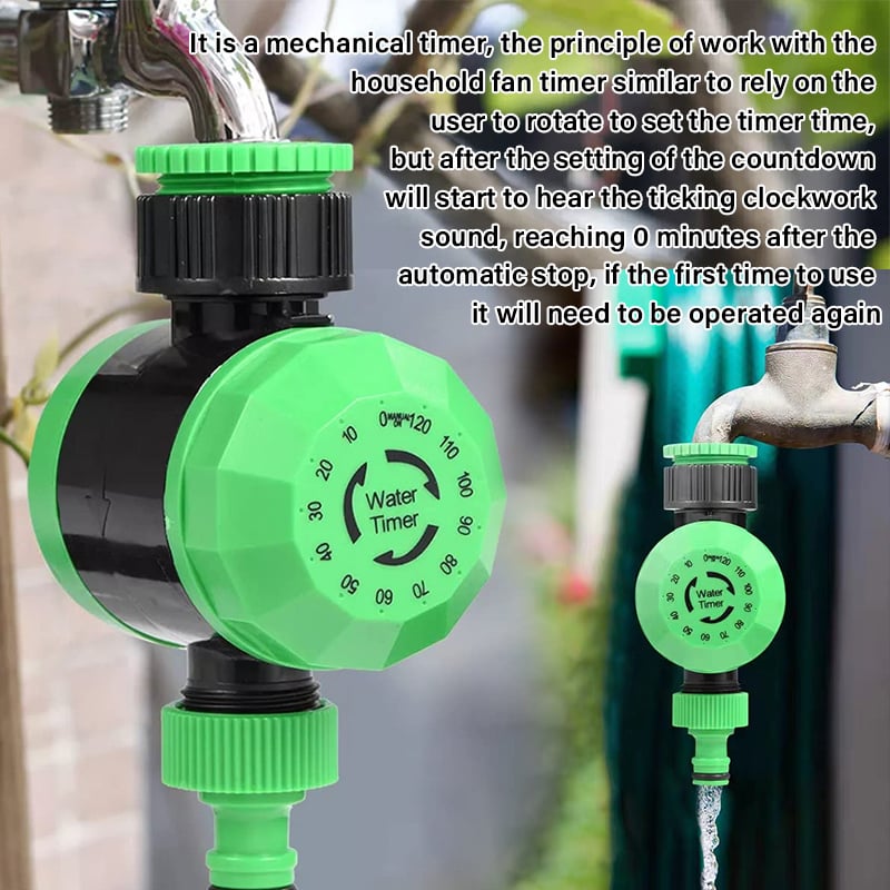 hambort™ - Mechanical Watering Hose Timer (Up to 120Min)