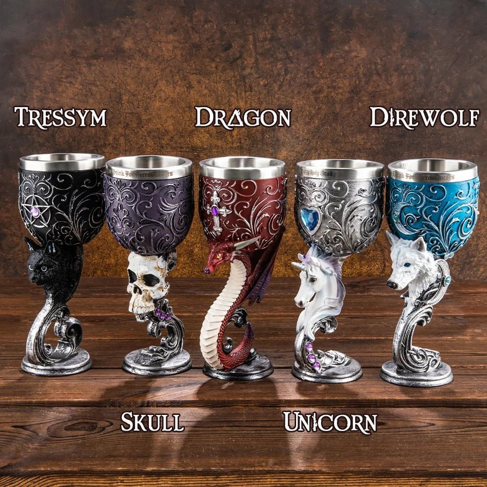 hambort™-Magic Style Stainless Steel Decorative Goblet