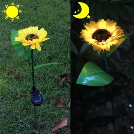 hambort™-2024 SOLAR SUNFLOWER OUTDOOR GARDEN LIGHT