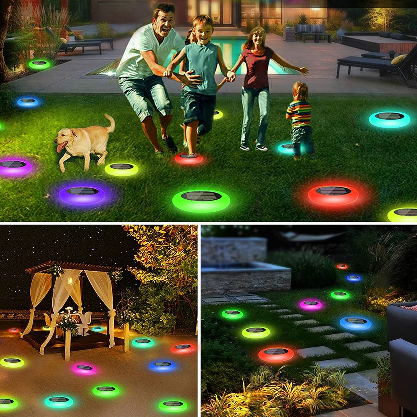 hambort™-Solar colorful lawn light