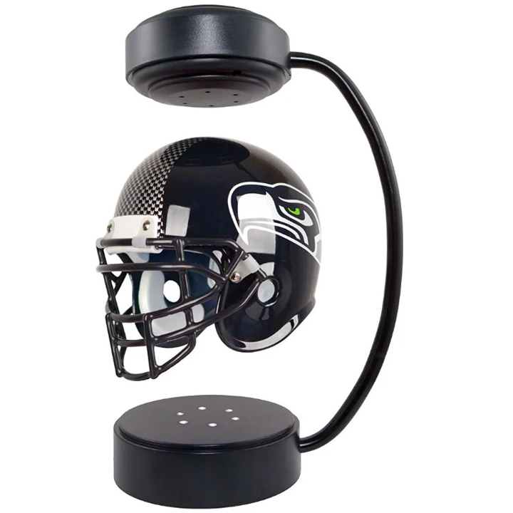 hambort™-NFL Rotating Levitating Hover Helmet With LED Lighting & Hover Football With Bluetooth Speaker