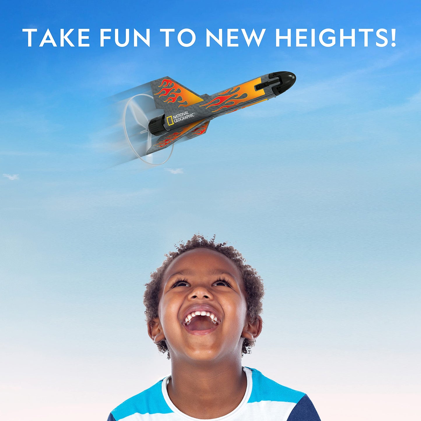 hambort™-National Geographic Rocket Launcher for Kids-space toy gift for boys and girls