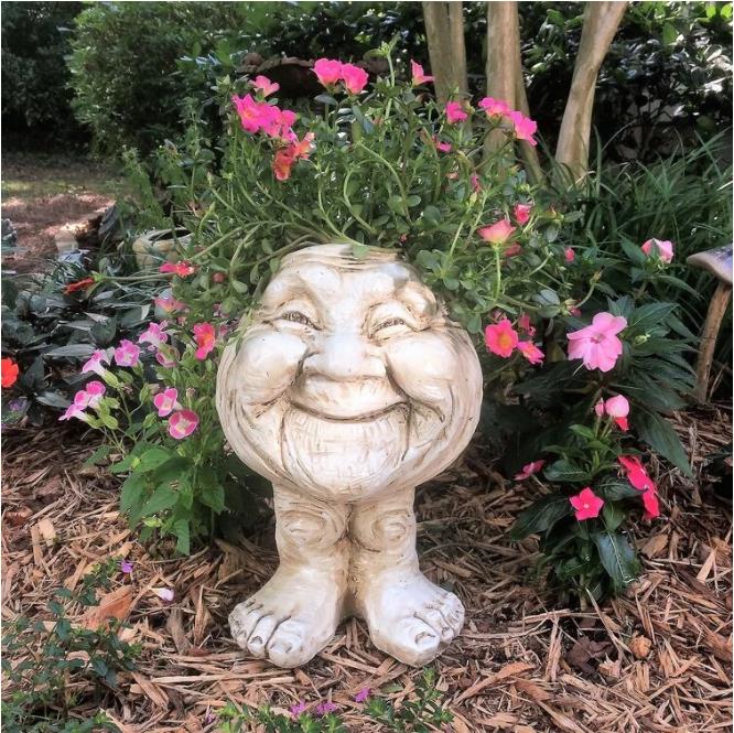 hambort™-Mugglys Face Statue Planter