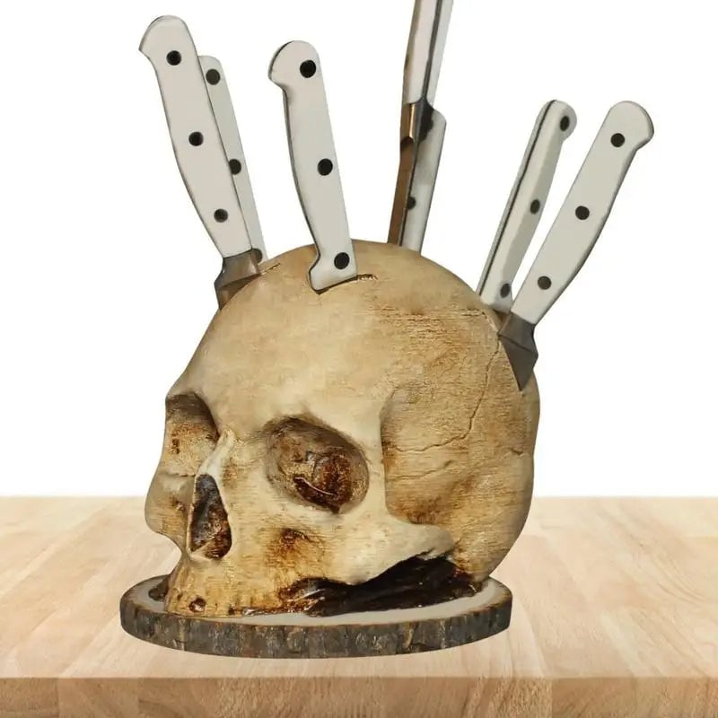 hambort™-Gothic Skull Knife Holder