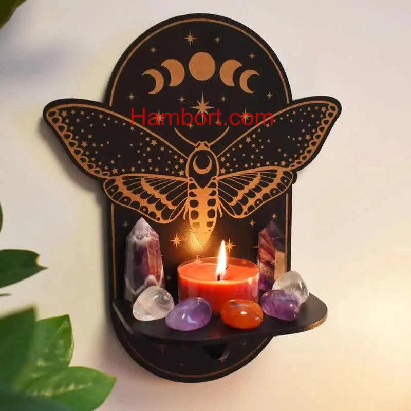 hambort™-Demon Moth Moon Altar Lamp