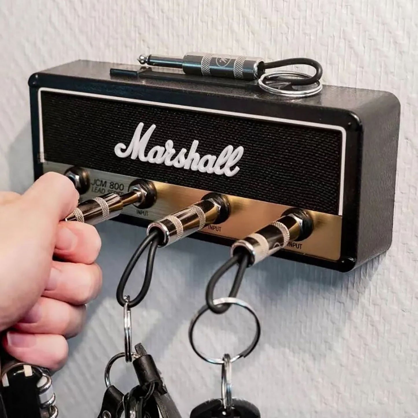 hambort™Musical Jack Rack Key Holder-Guitarist's Key Organizer