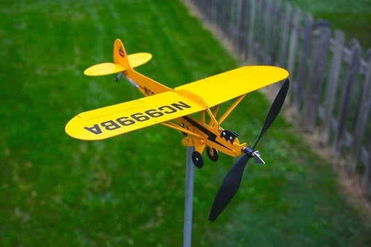 hambort™-Piper J3 Cub Airplane Weathervane - Gifts for flight lovers