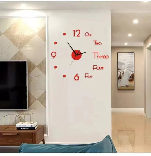 hambort™-MODERN DIY PUNCH-FREE WALL CLOCK