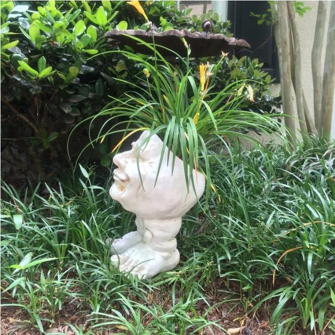 hambort™-Mugglys Face Statue Planter