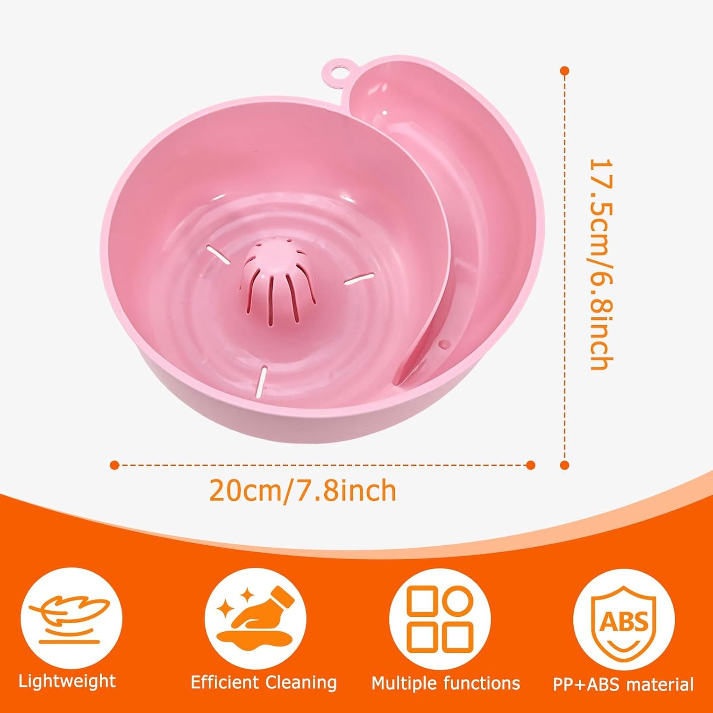 Automatic rotating fruit and vegetable cleaner