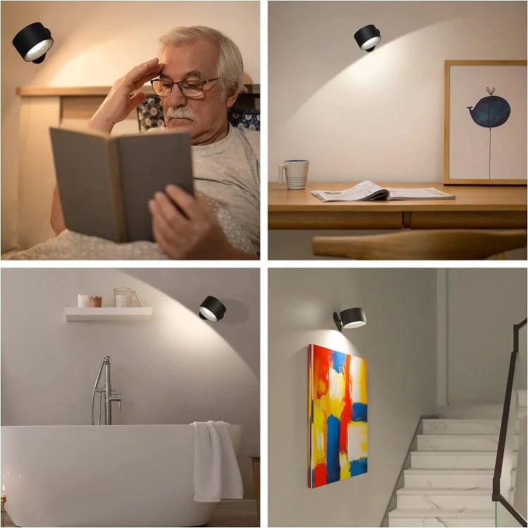 hambort™-360° Wall Light - Wireless Charging Wall Light