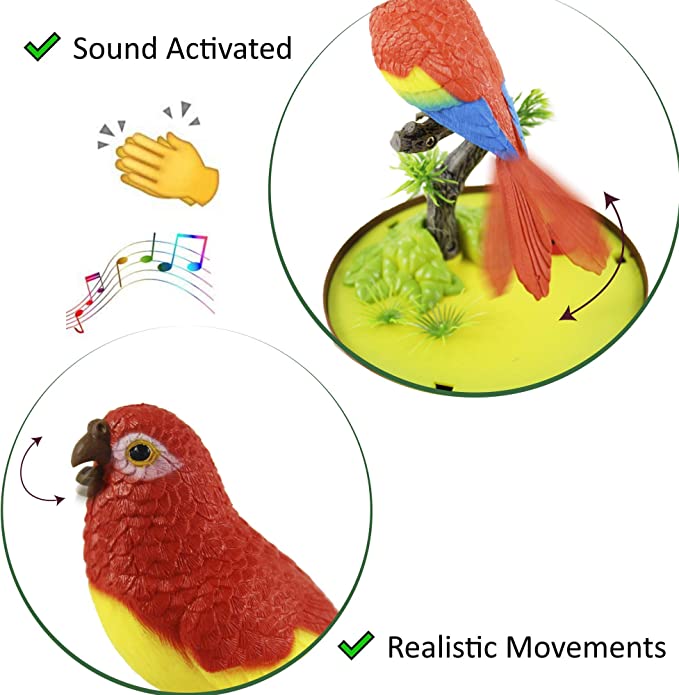 hambort™-Talking Parrots Birds Toys