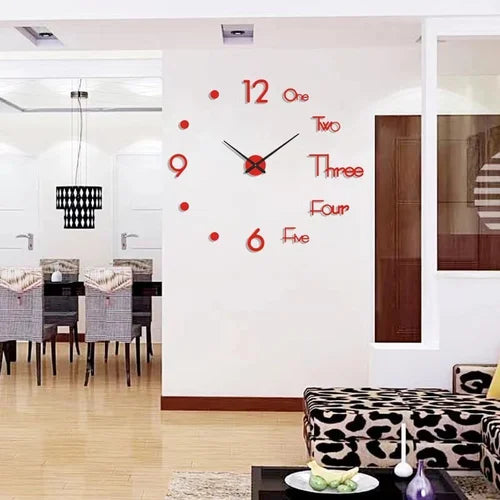 hambort™-MODERN DIY PUNCH-FREE WALL CLOCK