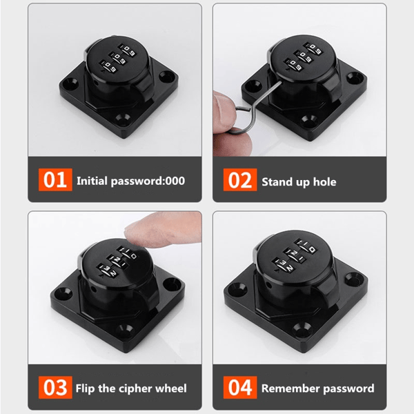 hambort™-Anti-theft Cabinet Password Locks