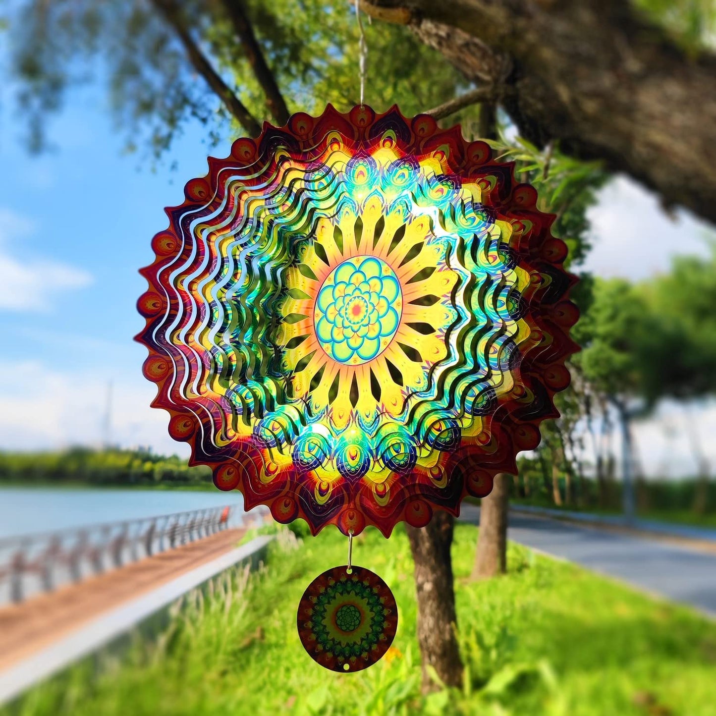 hambort™-Stainless Steel Wind Spinner - Stunning 3D Effect