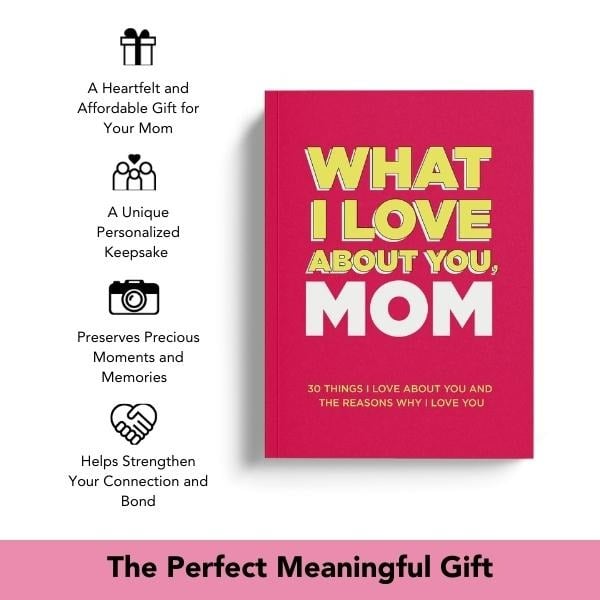 💗What I Love About You. Why I Love You Fill-in-the-Blank Gift Book. The Perfect Anniversary Gift for Couples.