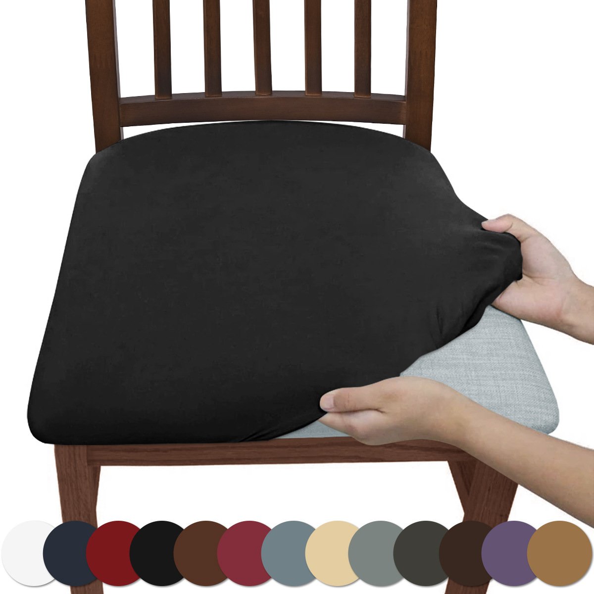 Chair Covers – Stretchy, Removable & Washable Protectors for Dining Room Chairs! 🪑