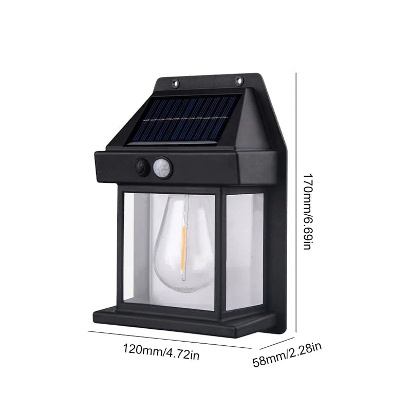 hambort™-Solar Tungsten Wall Light