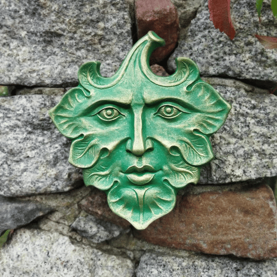 hambort™-The "Green Man" Wall Art Sculpture